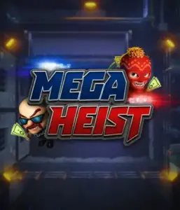 Step into the thrilling world of Mega Heist slot by Relax Gaming, featuring mischievous characters ready to pull off a daring robbery. This image captures the intensity of the heist with its dynamic logo and a shadowy vault backdrop. Perfect for fans of heist movies, offering a thrilling adventure. 