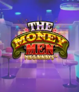 Experience the dynamic world of The Money Men Megaways game by Pragmatic Play, featuring a vibrant logo with sparkling stars set against a luxurious background. This image captures the excitement and glamour of high-stakes gambling with its stunning ambiance and design. Ideal for casino enthusiasts craving high-energy gaming. 